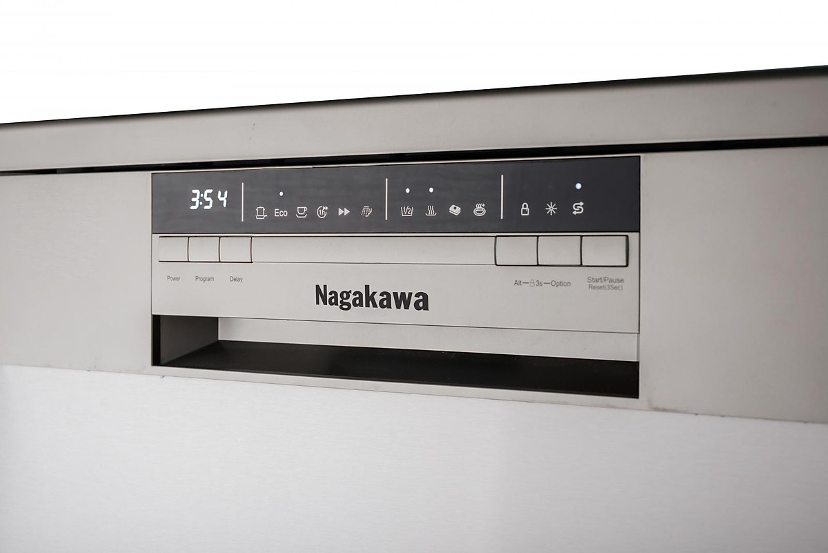 Máy rửa bát 15 bộ cao cấp Nagakawa NAG3601M15 - Made in Malaysia - Hàng chính hãng