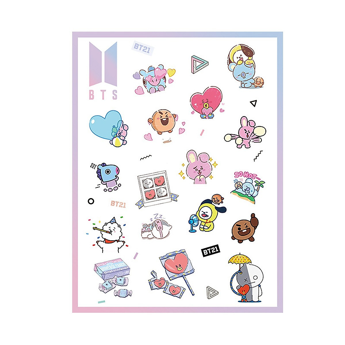 Khám phá 59 tranh vẽ bt21 siêu đỉnh  Tin Học Vui