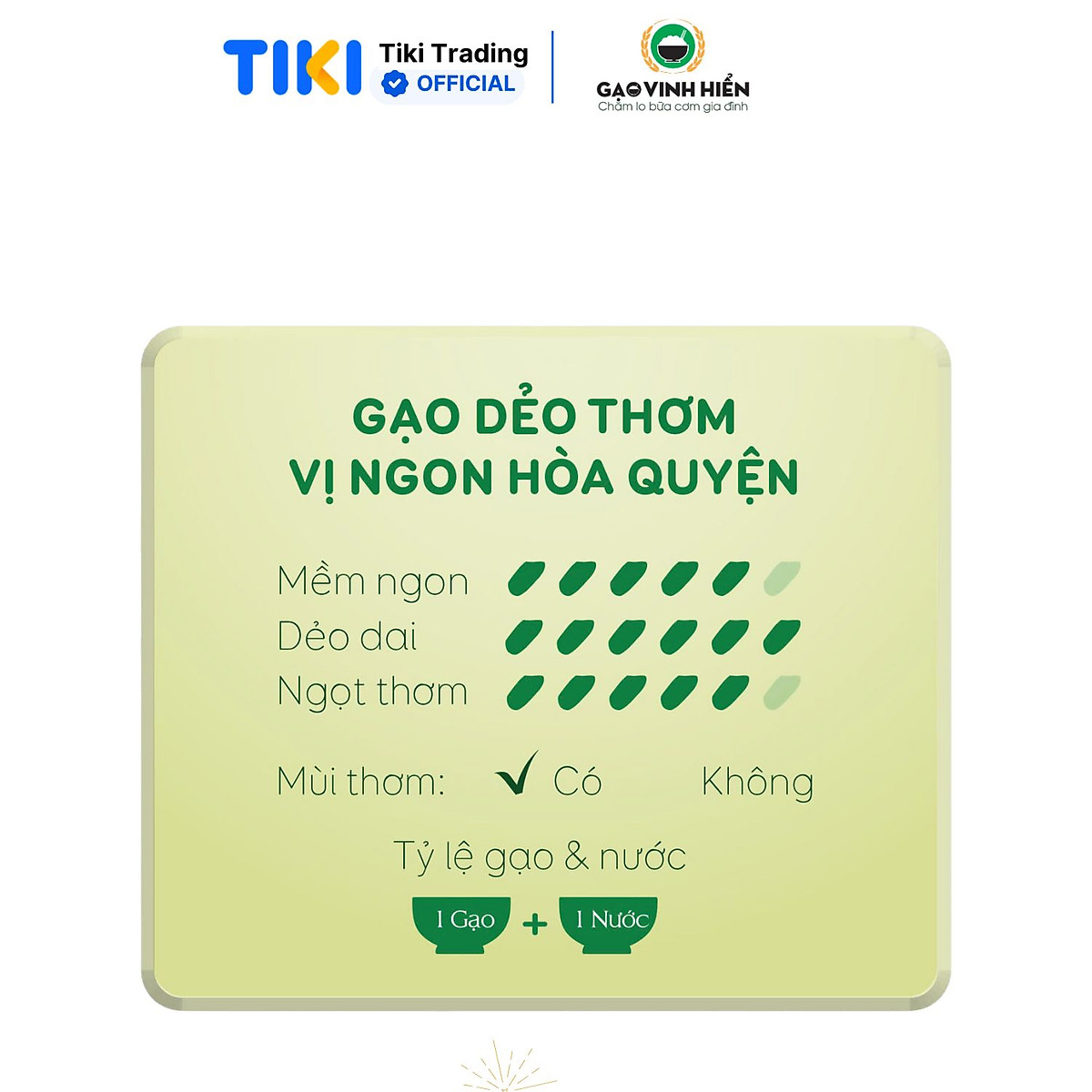 Gạo ST25 Harmony Vinh Hiển 5KG