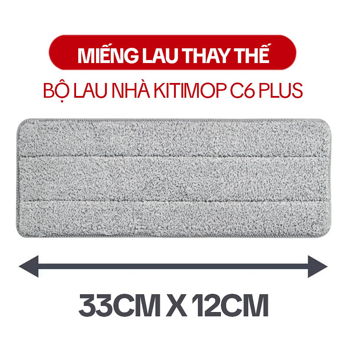 Miếng Lau Nhà Thay Thế Cho Bộ Lau Nhà KITIMOP C6 PLUS-PRO