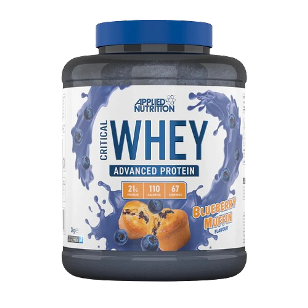 Critical Whey Applied Nutrition (2kg, 67 liều dùng), Sữa Tăng Cơ Giảm Mỡ Whey Protein Từ Sữa Bò Ăn Cỏ Tự Nhiên Grass-Fed