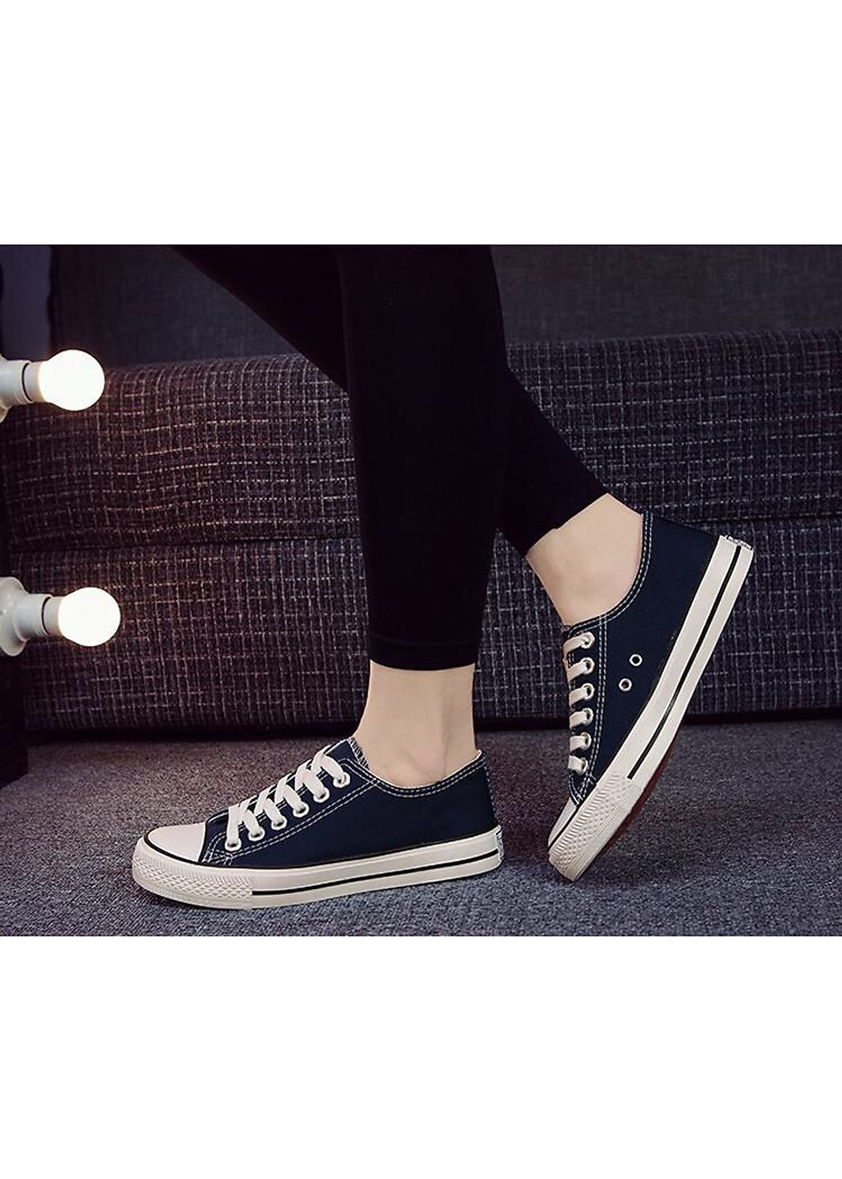 Giày vải thời trang sneaker nam nữ thể thao thấp cổ cv9