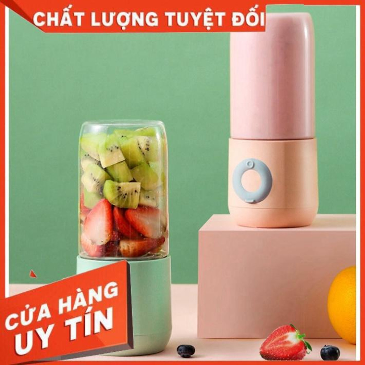 SIÊU SALE Máy Xay Sinh Tố Cầm Tay Mini Đa Năng Juice Cup Sạc Tích Điện