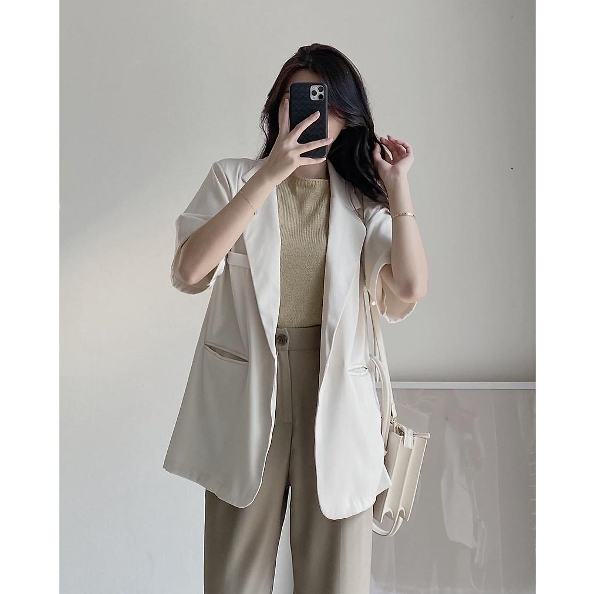 Áo vest  một phong cách đón mùa thu đông  SOHEE HÀN QUỐC