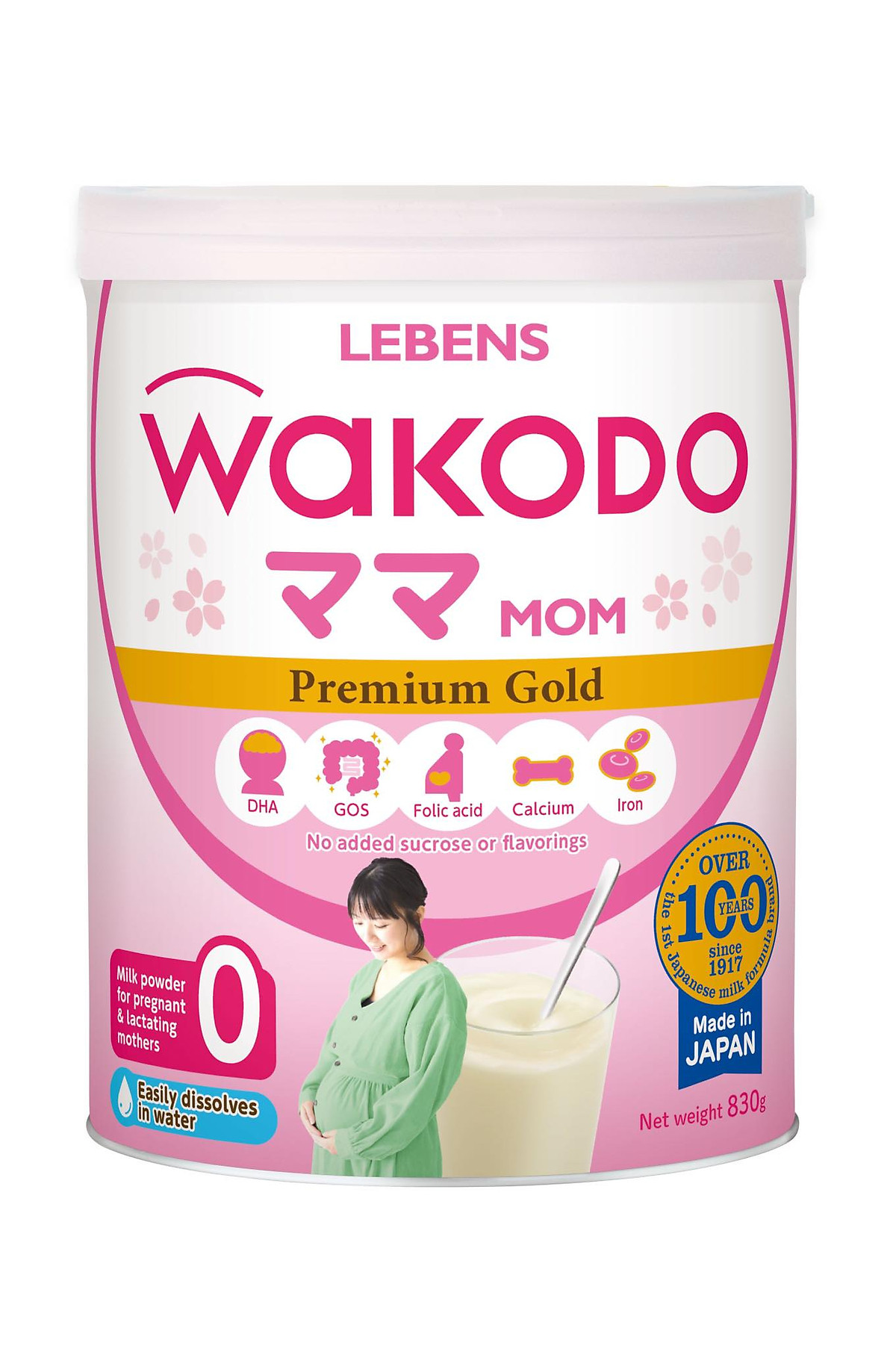 Sữa bột Wakodo mom 830g
