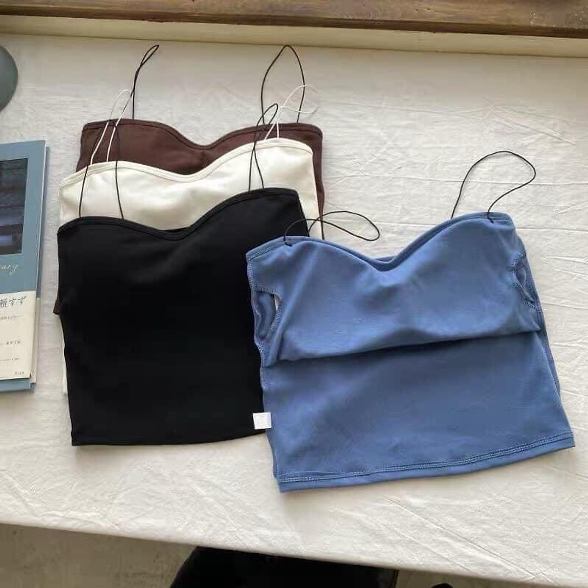 M1201 áo hai dây mặc trong blazer và cadigan