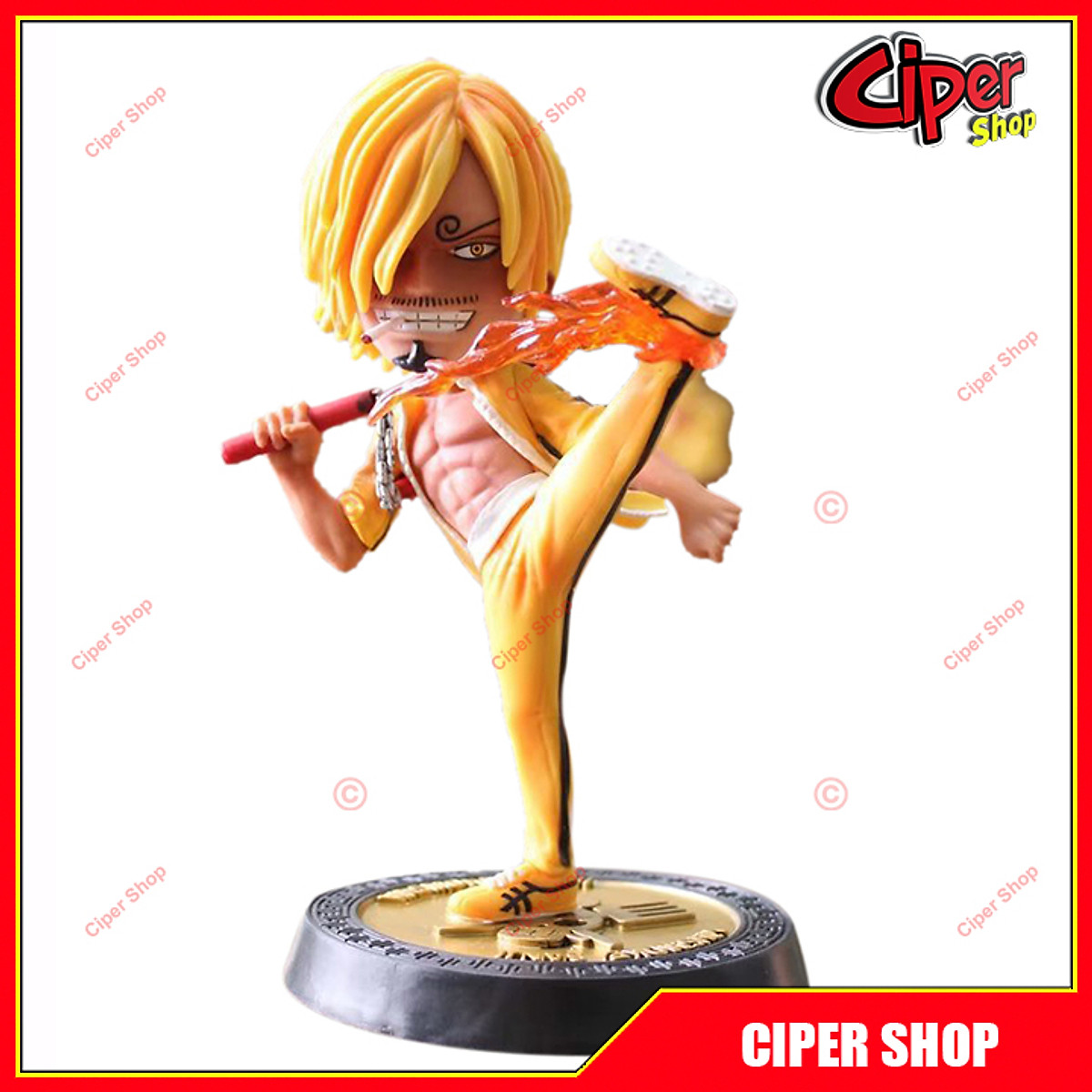 Móc Khóa Mô Hình One Piece  Sanji  Móc Khóa  Phụ Kiện Trang Trí