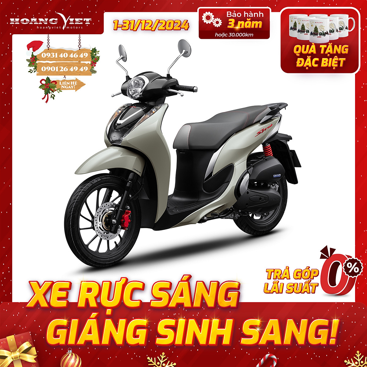 Xe Máy Honda SH Mode 2024 - Phiên Bản Thể Thao