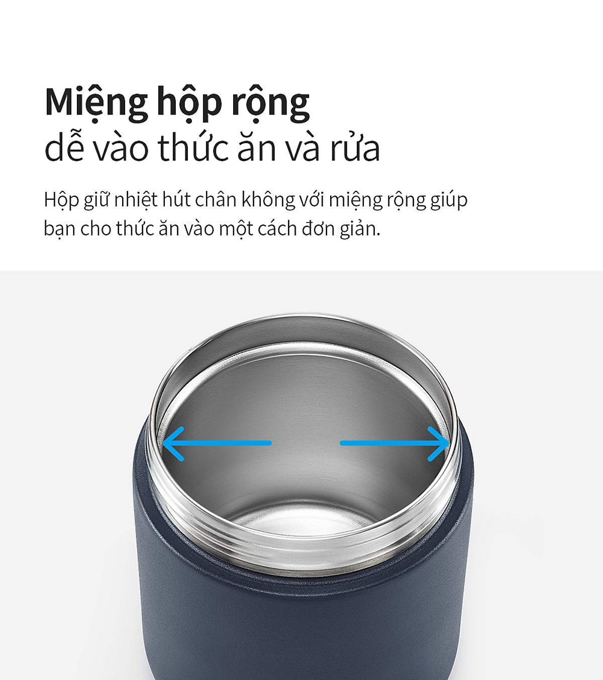 Bộ hộp cơm giữ nhiệt Lock&Lock Lunch Box LHC8052S01 - Hàng chính hãng có 3 ngăn riêng, kèm túi và muỗng đũa - JoyMall
