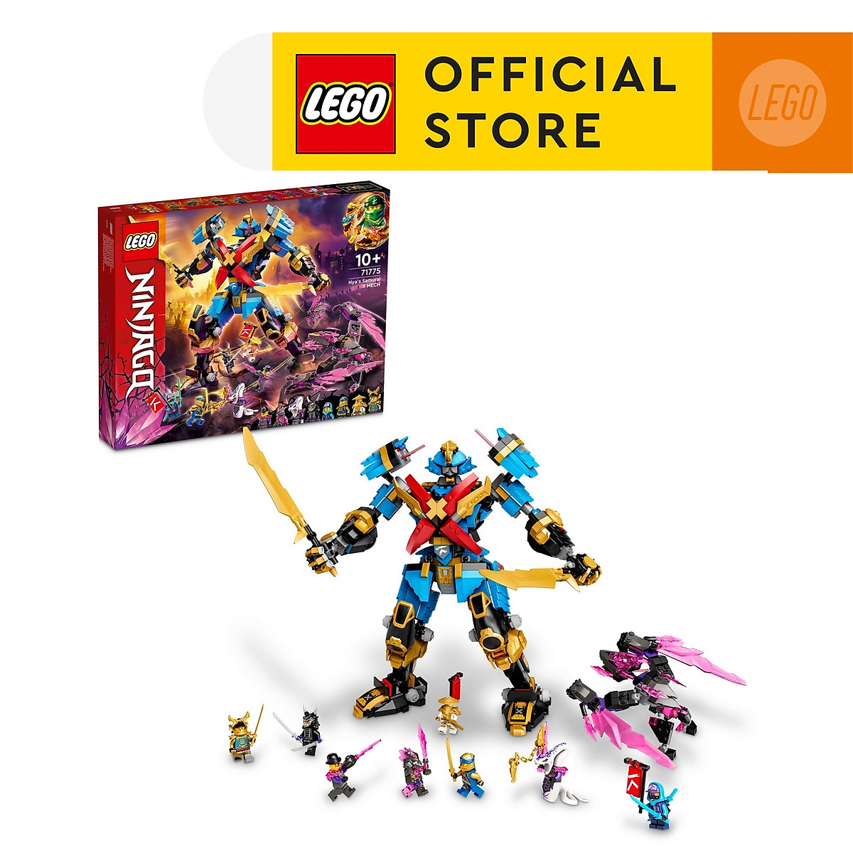 LEGO Ninjago 71775 Chiến giáp Samurai X của Nya (1003 chi tiết ...