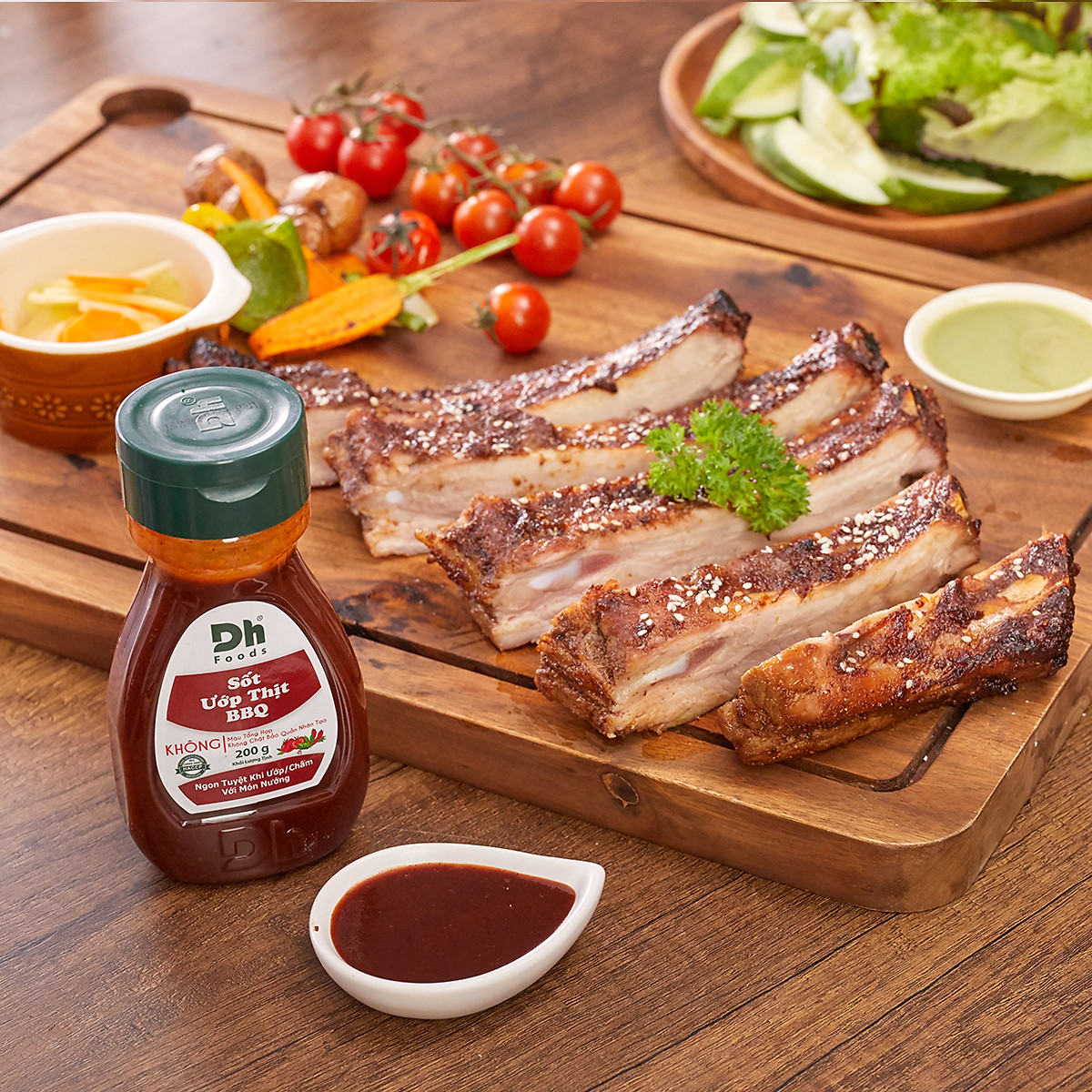 Mua Sốt Ướp Thịt BBQ 200gr Dh Foods tại Dh Foods | Tiki