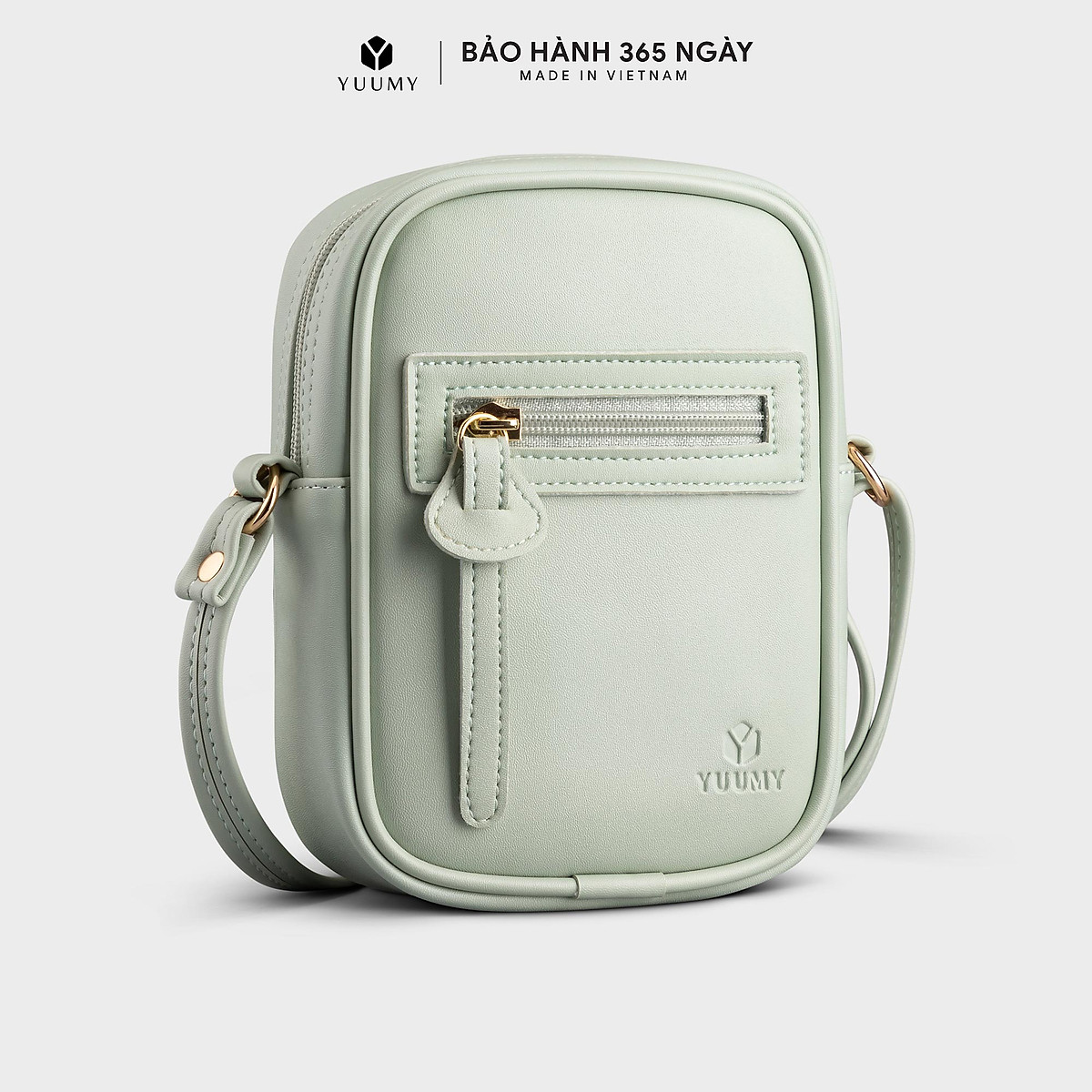 Túi đeo chéo nữ mini hoạ tiết khóa charm Yuumy Seasand YN132