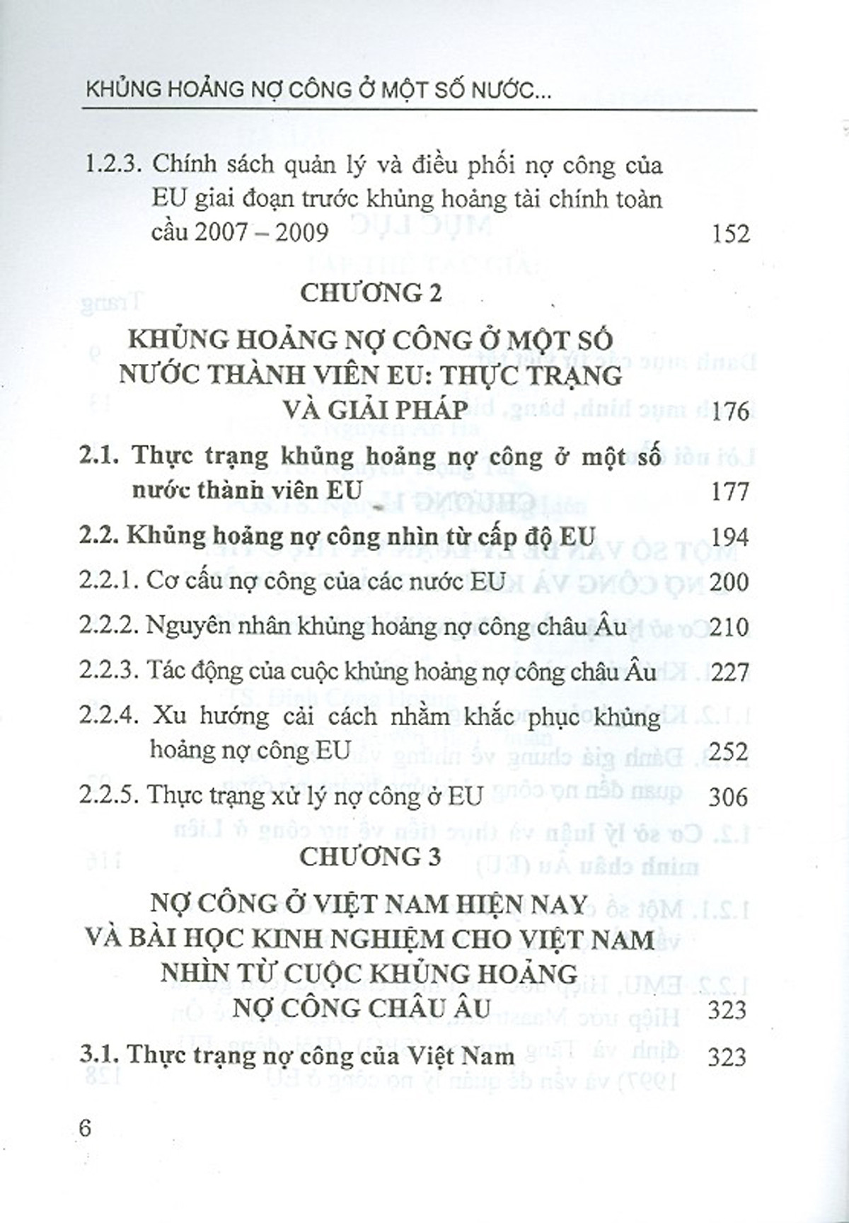 Khủng Hoảng Nợ Công Ở Một Số Nước Liên Minh Châu Âu Và Bài Học Kinh Nghiệm Cho Việt Nam (Sách Chuyên Khảo)