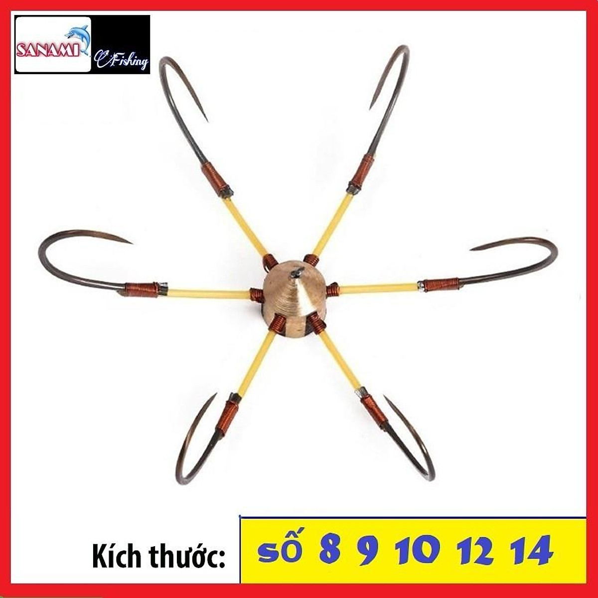Lưỡi Câu Lục Tỳ Chân Đồng Đúc Hàng Thửa lưỡi vô cùng sắc bén,tay lưỡi chắc chắn