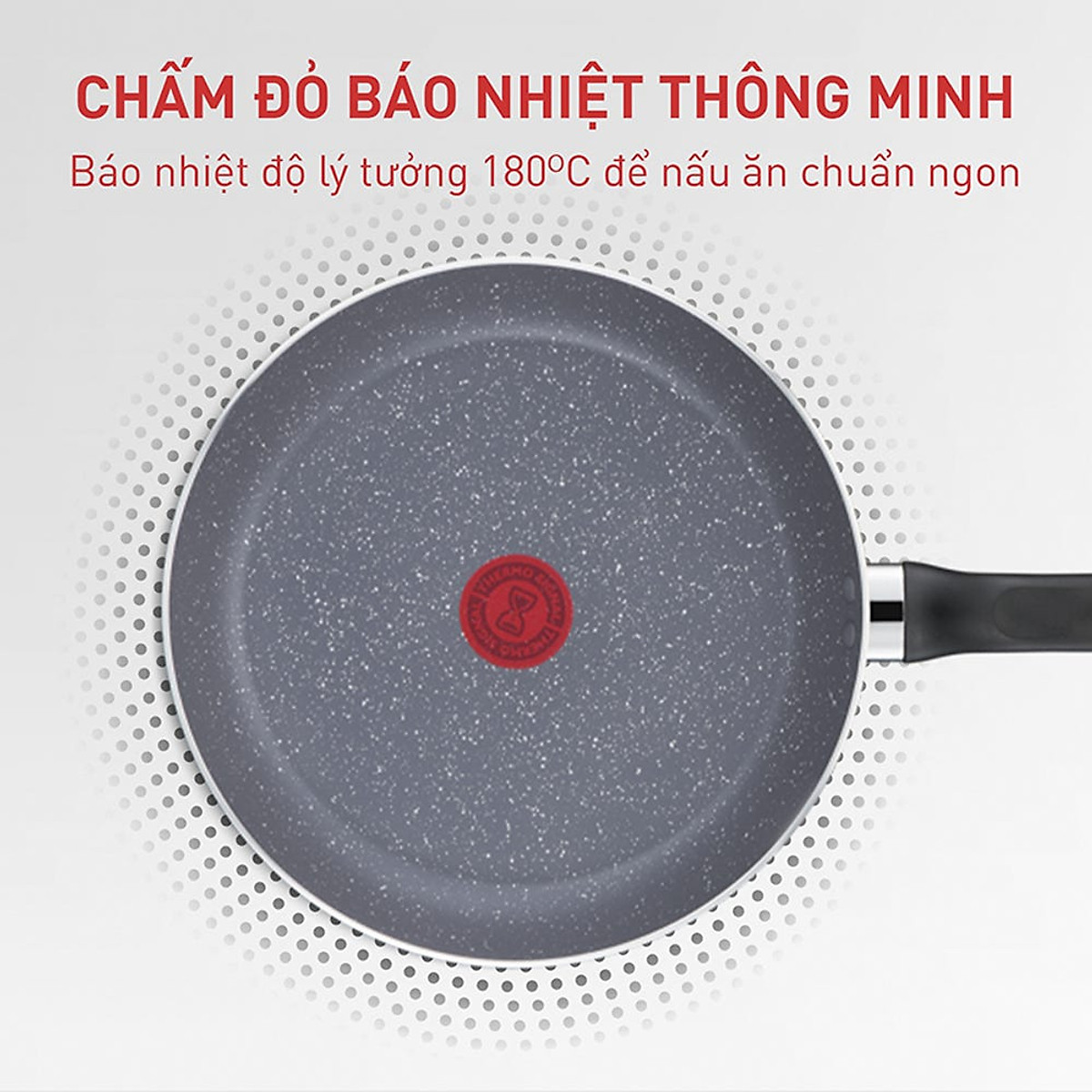 Chảo sâu lòng chống dính Tefal Natura 28cm, dùng cho bếp gas và hồng ngoại- Hàng chính hãng
