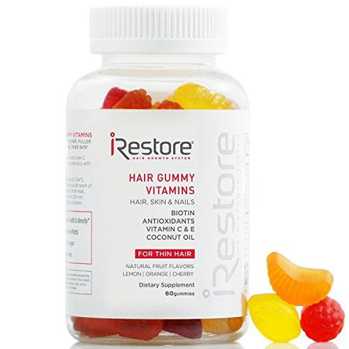 Mua iRestore Vitamins Hair Gummies - Vegan Biotin Gummies for Hair Growth, Hair Skin and Nails Gummies Supplement with Vitamin C & E, Coconut Oil, Turmeric - Sugar Bear Hair Vitamins Gummy Mua iRestore Vitamins Hair Gummies - Vegan Biotin Gummies for Hair Growth, Hair Skin and Nails Gummies Supplement with Vitamin C & E, Coconut Oil, Turmeric - Sugar Bear Hair Vitamins Gummy