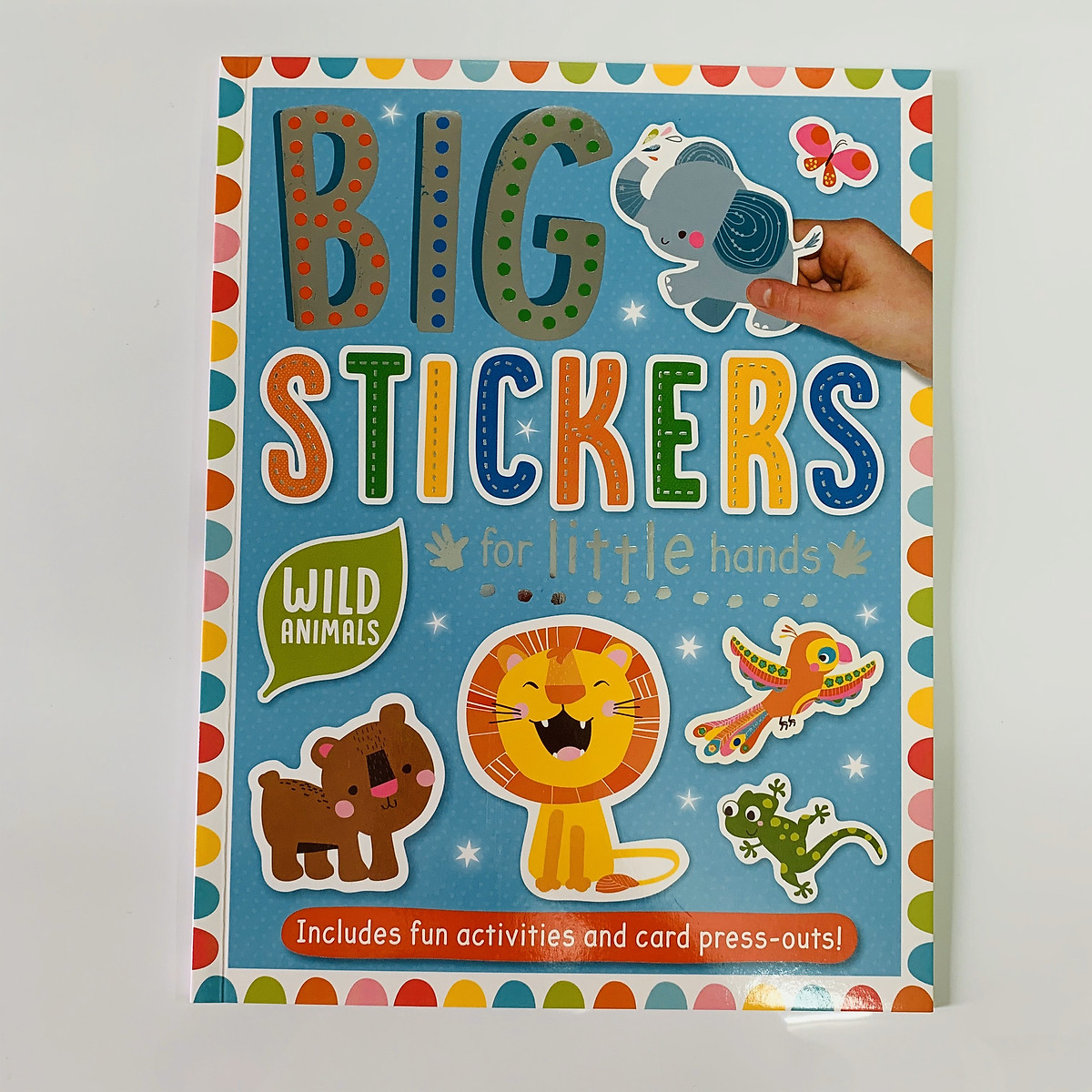 Mua Big Stickers for Little Hands: Wild Animals - Miếng Dán Stickers Chủ Đề Động Vật Hoang Dã Mua Big Stickers for Little Hands: Wild Animals - Miếng Dán Stickers Chủ Đề Động Vật Hoang Dã