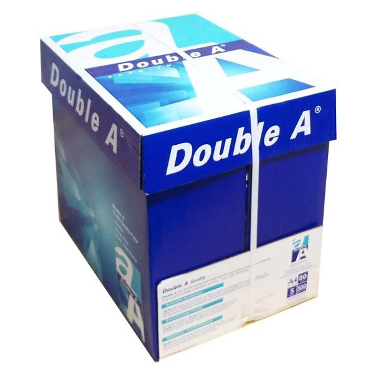 Thùng 5 Ream Giấy In Photo A4 Double A DL 80gsm