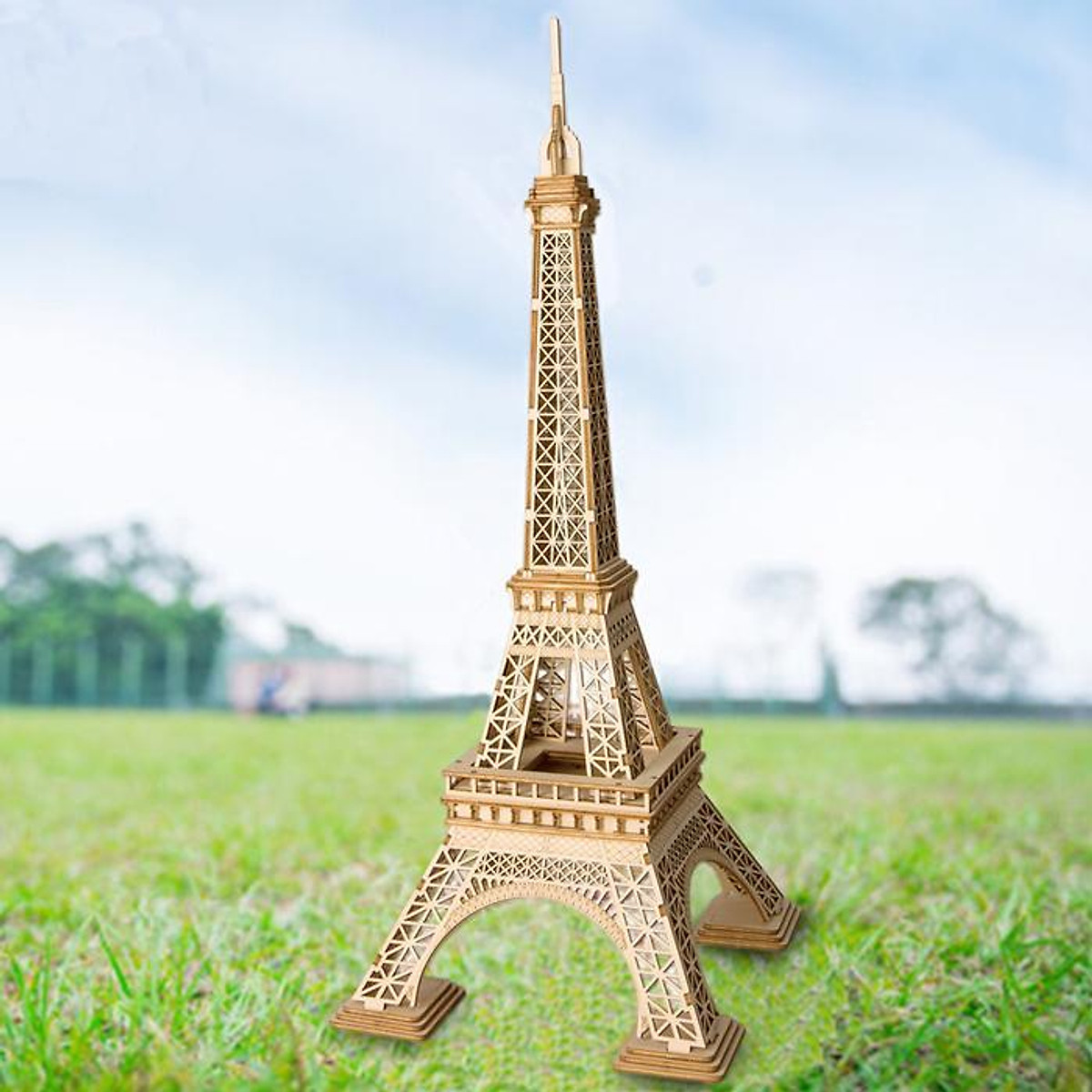 Đồ Chơi Lắp Ráp Bằng Gỗ 3D Robotime Mô Hình Tháp Eiffel Tower