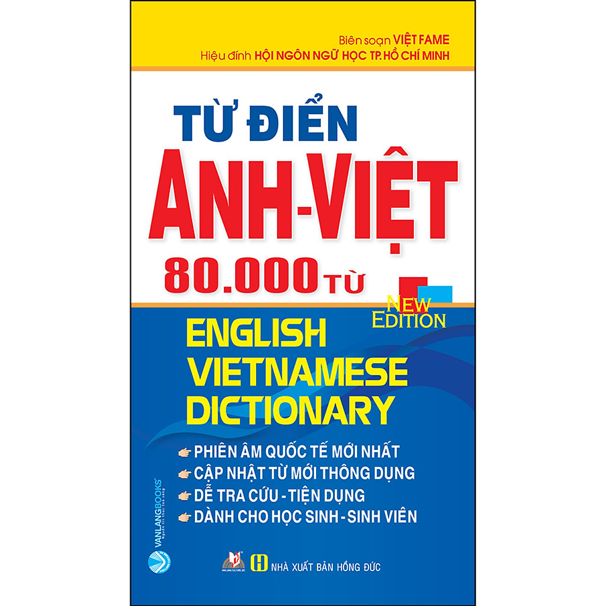 Từ Điển Anh - Việt 80.000 Từ (Tái Bản)