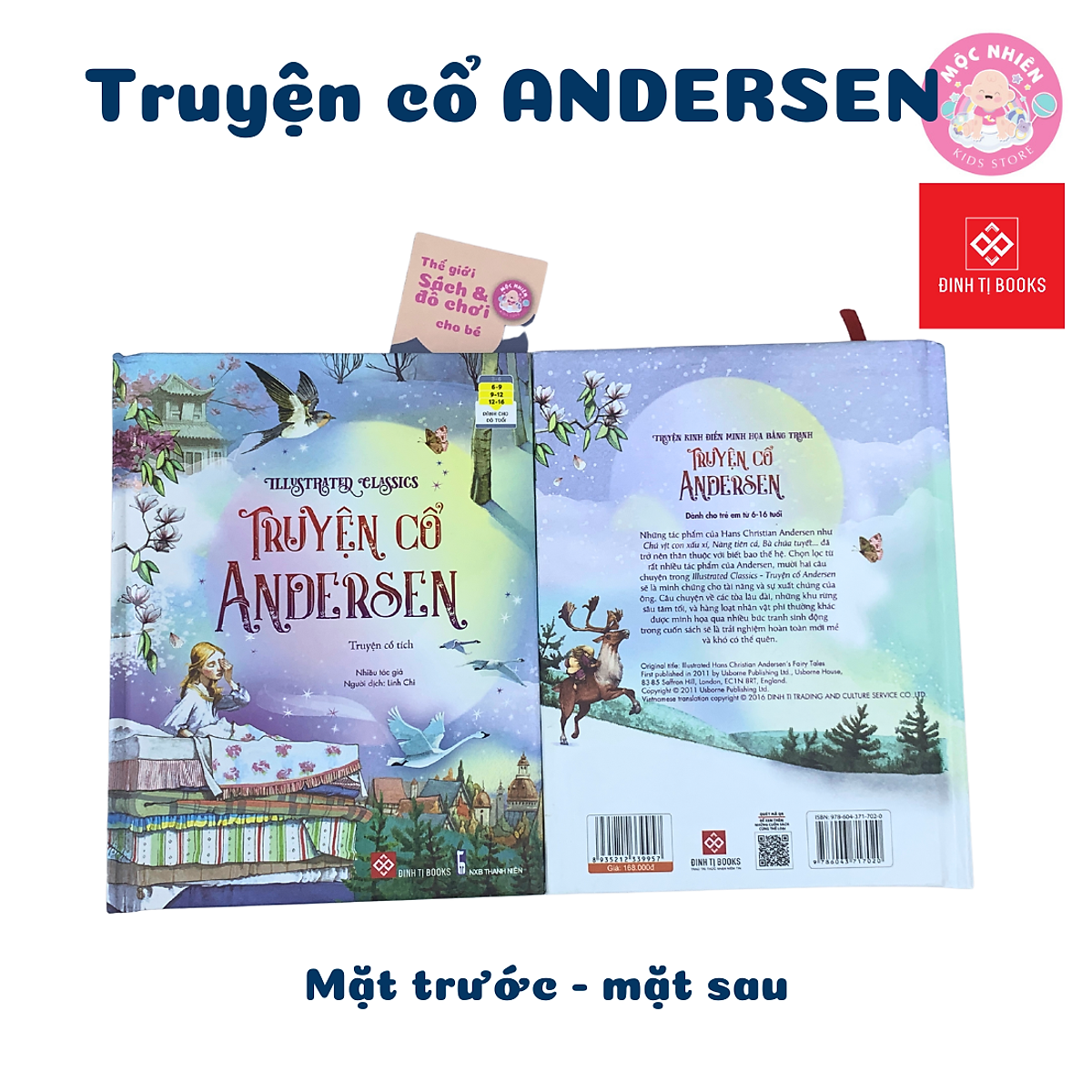 Truyện cổ tích, thần thoại, dân gian, Andersen, Grimm, nghìn lẻ một đêm - Đinh Tị (Truyện Kể Kinh Điển Illustrated Classics)