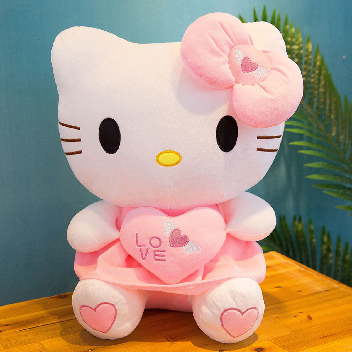 Mua Gấu Bông Mèo Hello Kitty Váy Hồng Kích Thước 30-40-55Cm - 25Cm Tại  Thịnh Phát Shop | Tiki