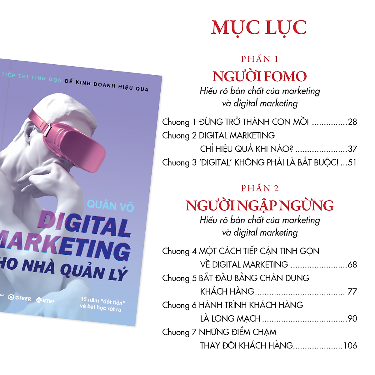 Digital Marketing Cho Nhà Quản Lý - Tiếp Thị Tinh Gọn Để Kinh Doanh Hiệu Quả