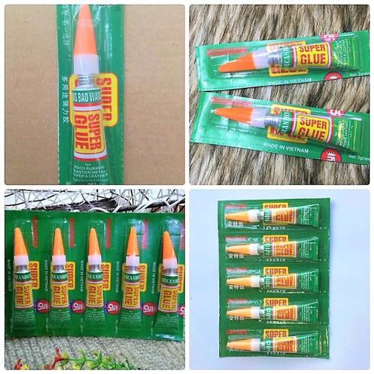 Sỉ 12 lọ keo đa năng dán giày dép