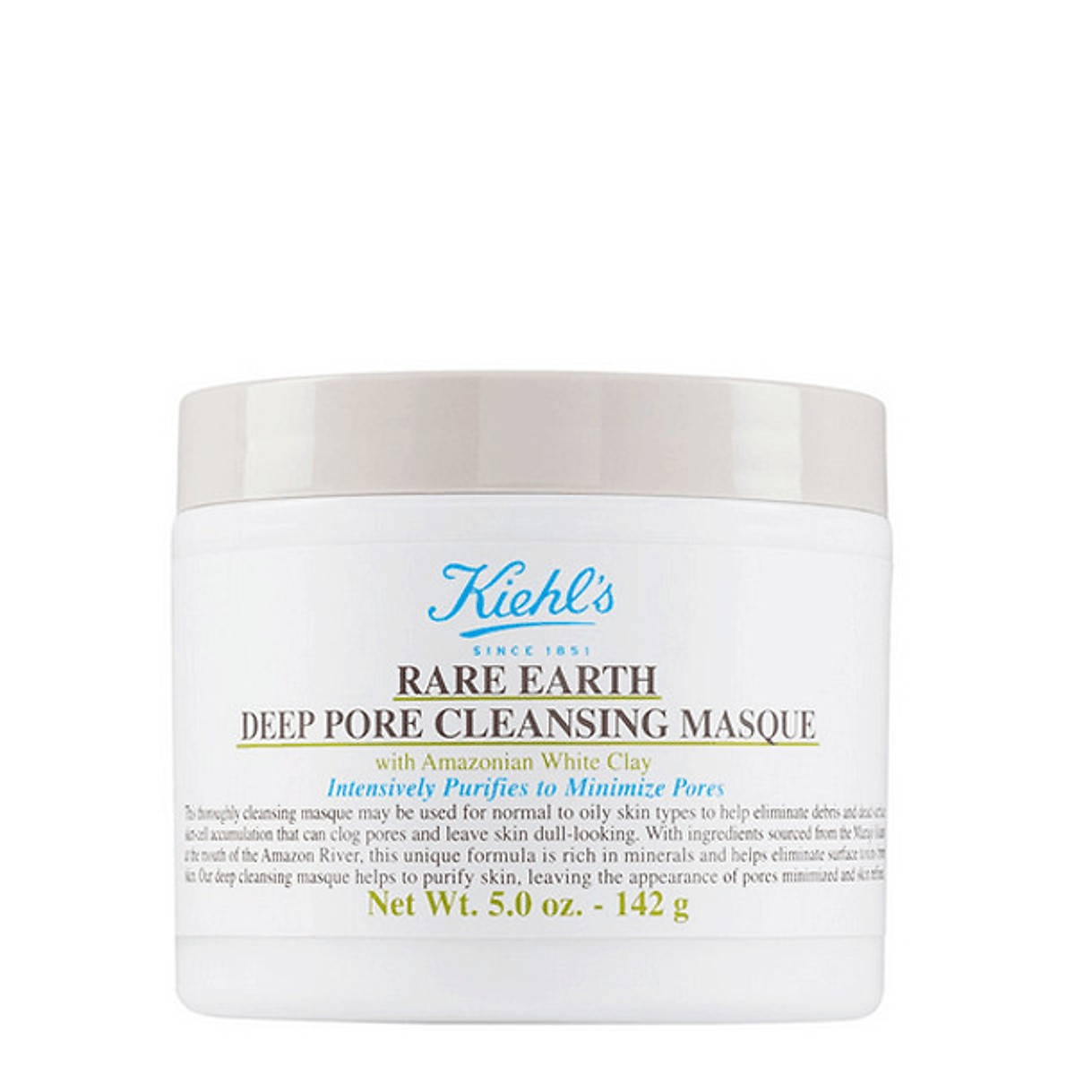Mặt Nạ Đất Sét Kiehl’s Rare Earth Pore Cleansing Masque 125ml