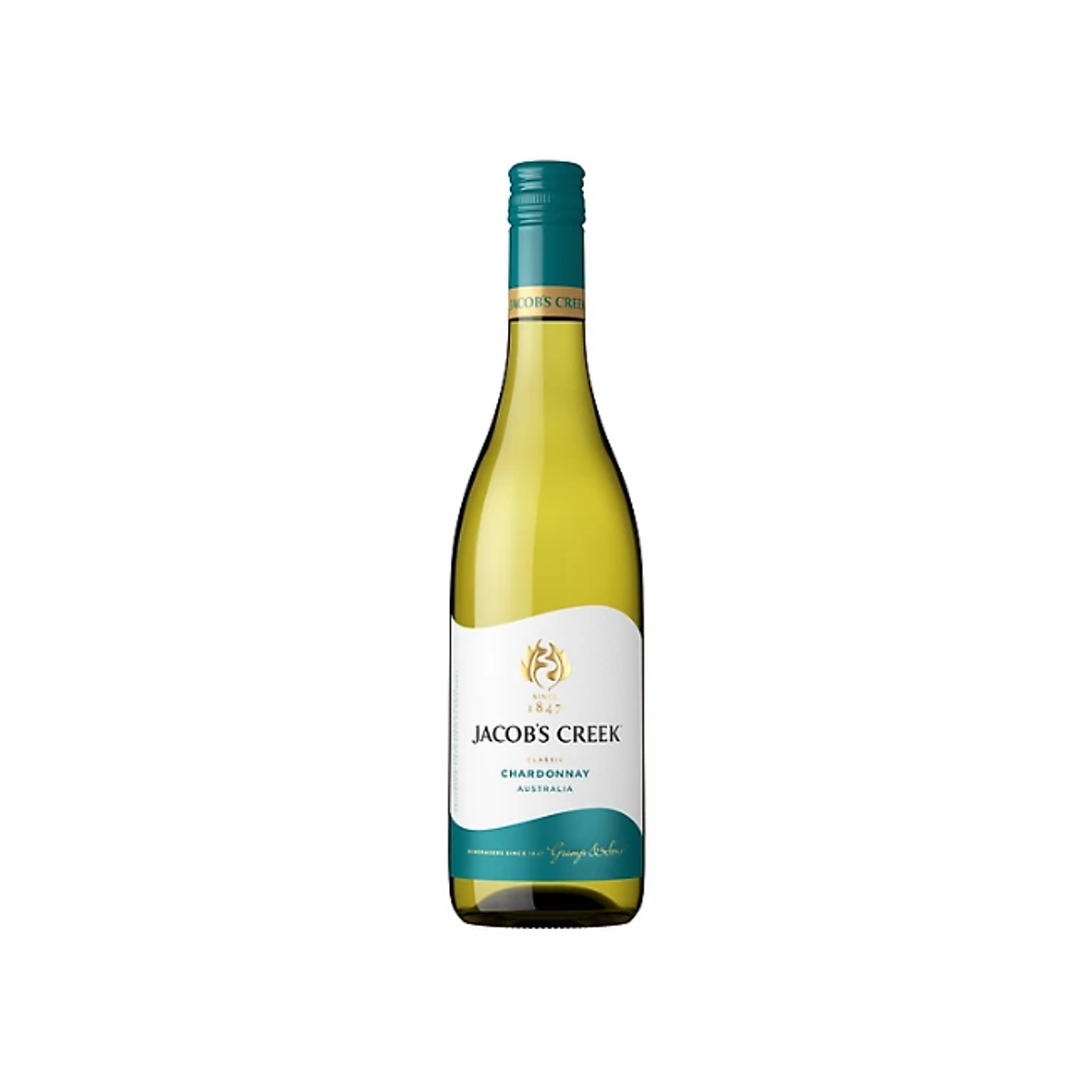 {Freeship 50K} Rượu vang trắng Jacob's Creek Classic Chardonnay 750ml 11.9% - 13.9% - Không hộp