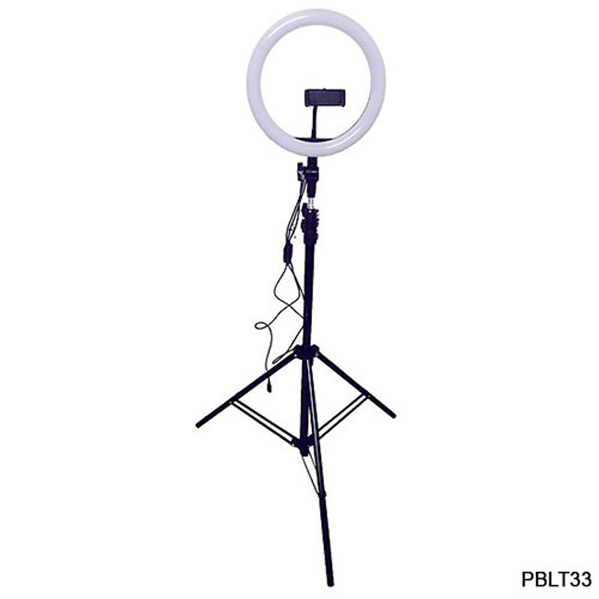 Đèn Livestream size 26 36 45 cm và chân đế 2m hỗ trợ chụp ảnh Make up trang điểm nhiều chế độ sáng, kèm kẹp điện thoại - Hàng chính hãng