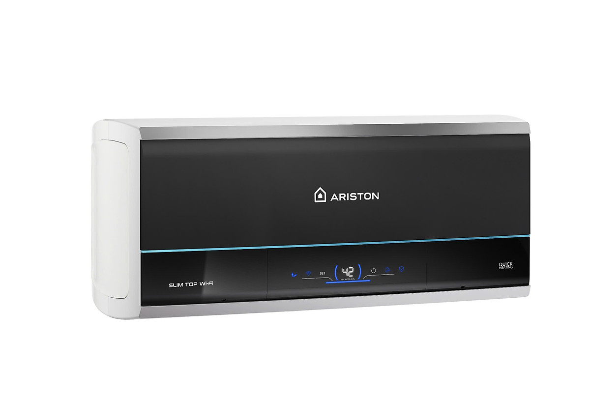 BÌNH NƯỚC NÓNG GIÁN TIẾP 30 LIT CÓ WIFI ARISTON SLIM3 30 TOP WIFI - Hàng chính hãng