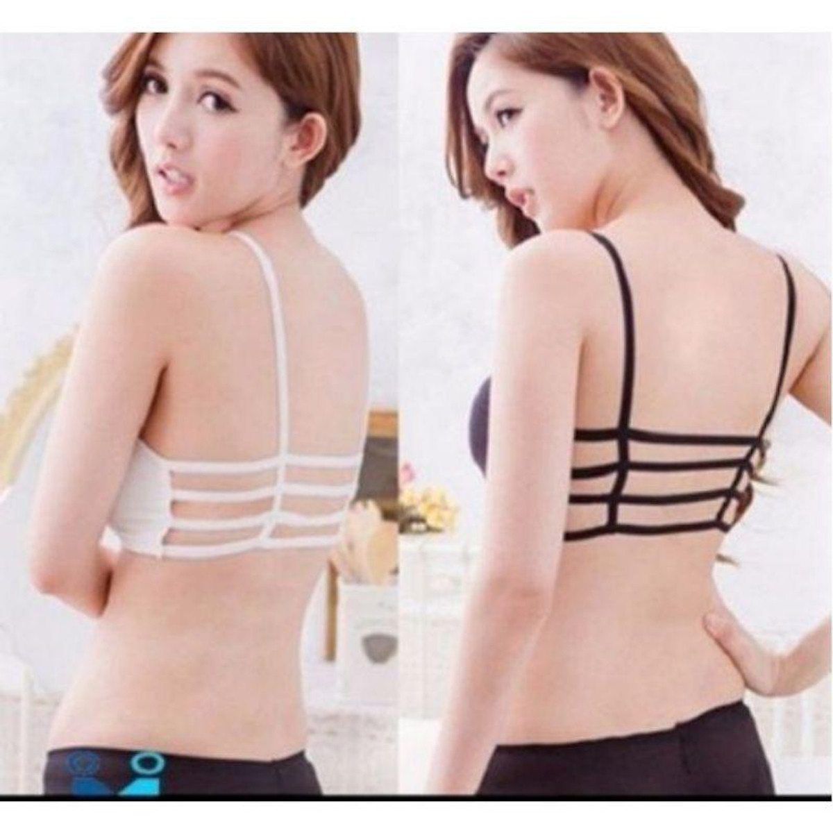 Áo Bra 3 dây học sinh áo lót ngực nữ có ảnh thật - Áo thể thao nữ Áo Bra 3 Dây Học Sinh Áo Lót Ngực Nữ Có Ảnh Thật - Áo Thể Thao Nữ