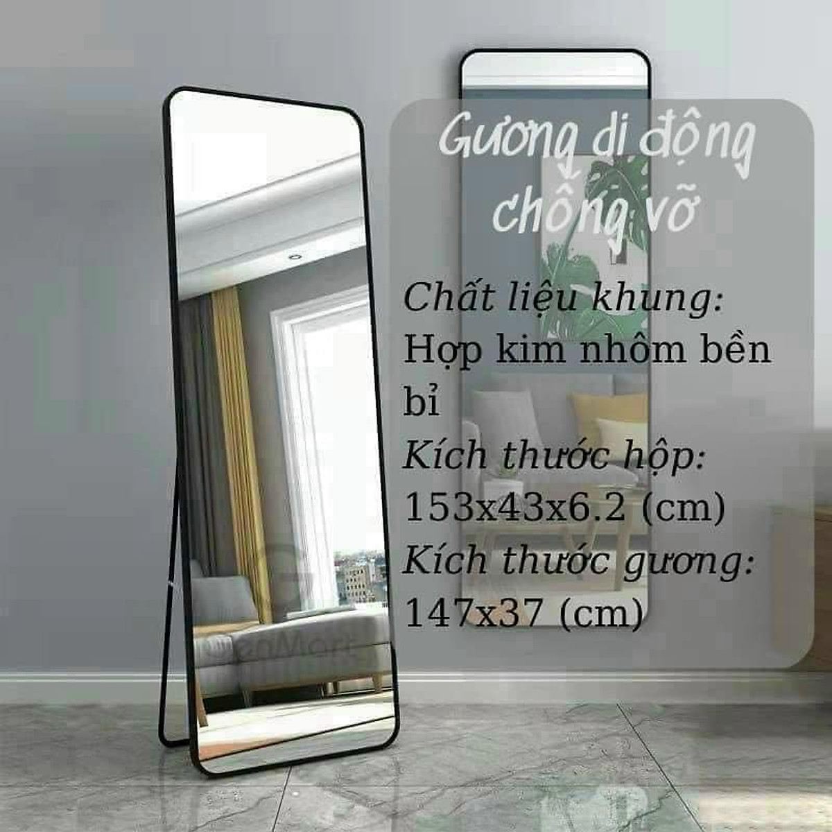 Gương Phòng Tắm Cao Cấp Hình Elip Dehome  D695B