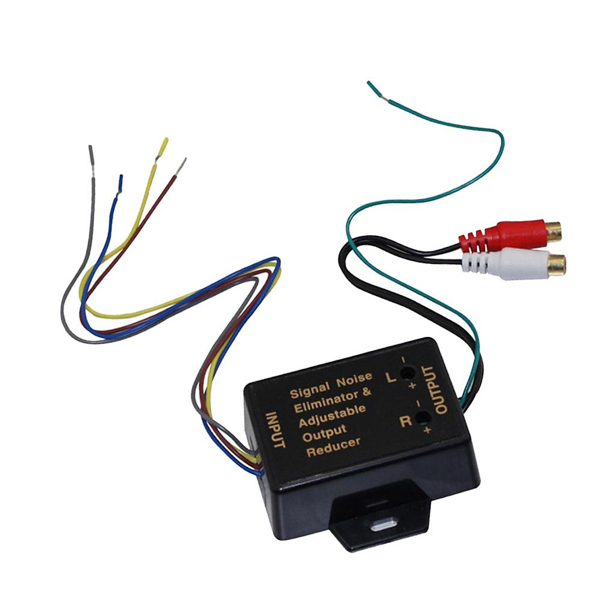 Car Audio Converter Low Level Converter High Level Speaker Output To RCA