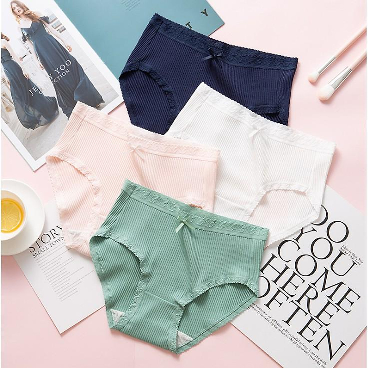 Quần Lót Nữ Cotton Xuất Nhật ( QL : 261 ) Hàng Loại Đẹp.
