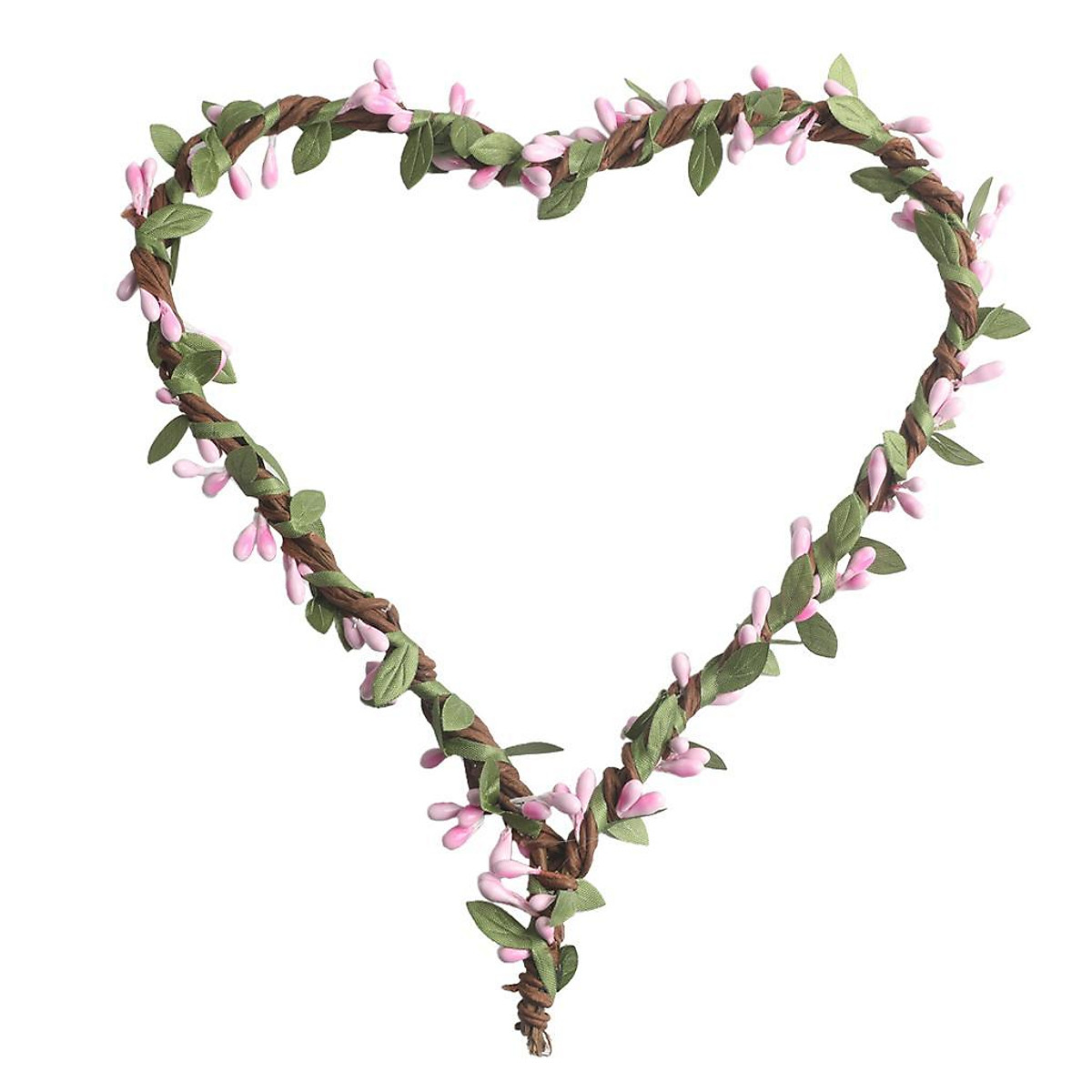 Handmade DIY Heart Flower Leaf Wreath Garland Forehead Hair Band - Phụ kiện thời trang khác Handmade DIY Heart Flower Leaf Wreath Garland Forehead Hair Band - Phụ kiện thời trang khác