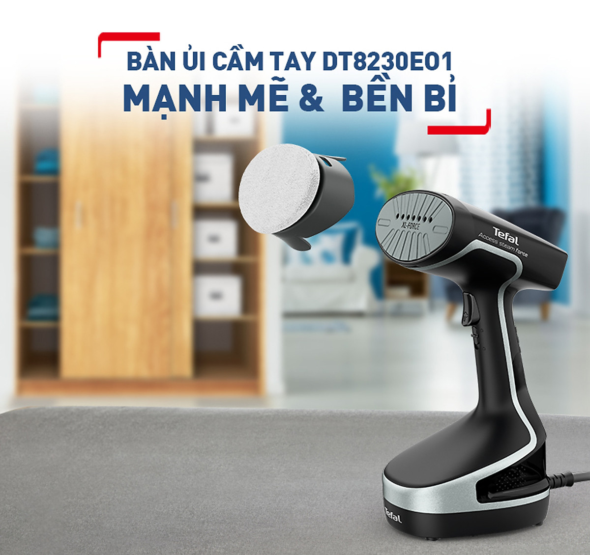 Bàn ủi cầm tay Tefal DT8230E1 - Hàng chính hãng