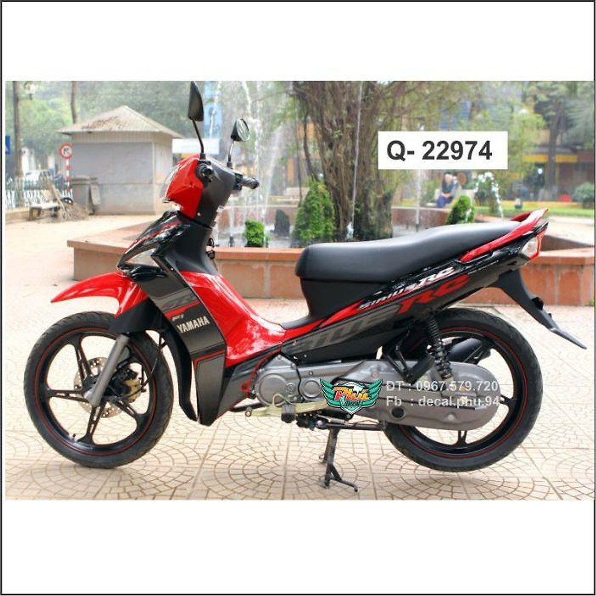 Yamaha sirius RC đỏ đen 2k13 may êm chạy rất vọt  Anh Nam  MBN4767   0356181475