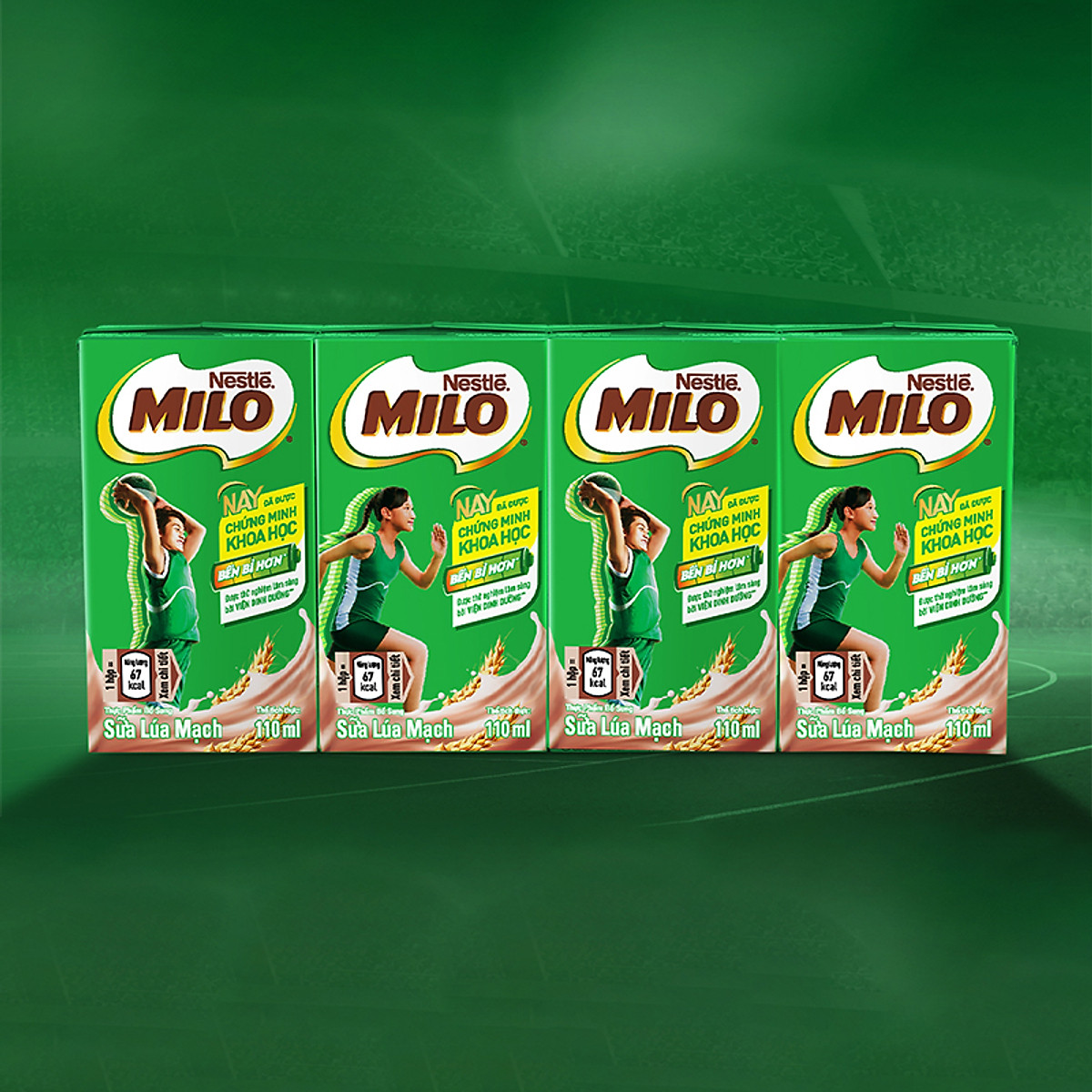 Thùng 48 hộp sữa lúa mạch MILO 110ml (48x110ml)