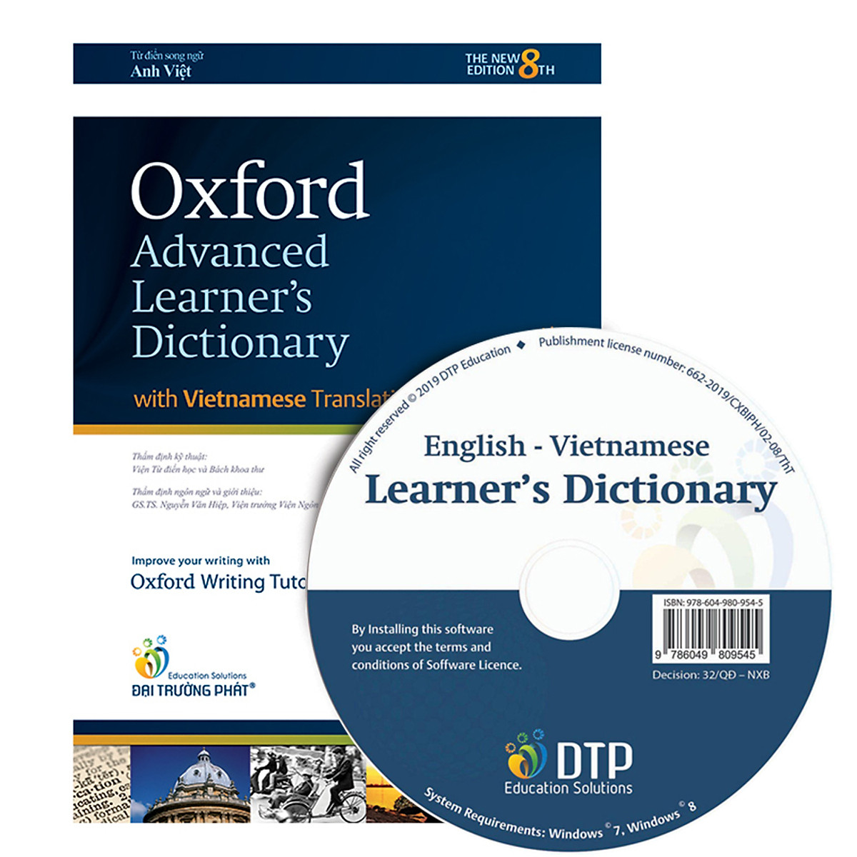 Oxford Advanced Learner's Dictionary 8th Edition (With Vietnamese Translation) and CD - ROM (Hardback)