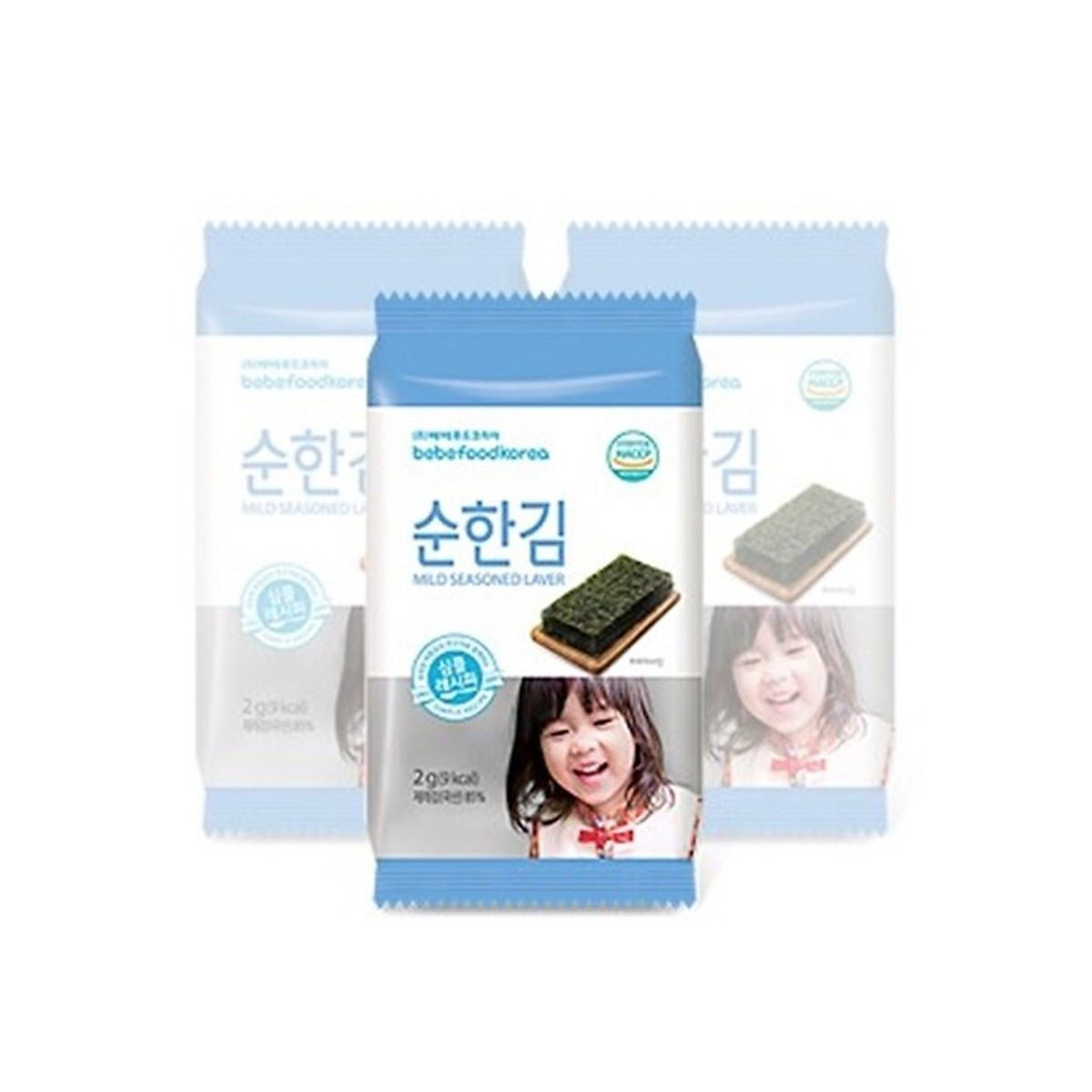 Rong biển ăn liền hữu cơ Ít muối Bebefood cho bé từ 9 tháng tuổi (2g/10 gói)