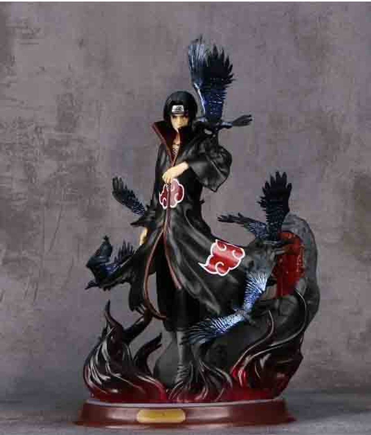 Mô hình Naruto Itachi Akatsuki đế Hắc Hỏa - Cao 29cm - Full box