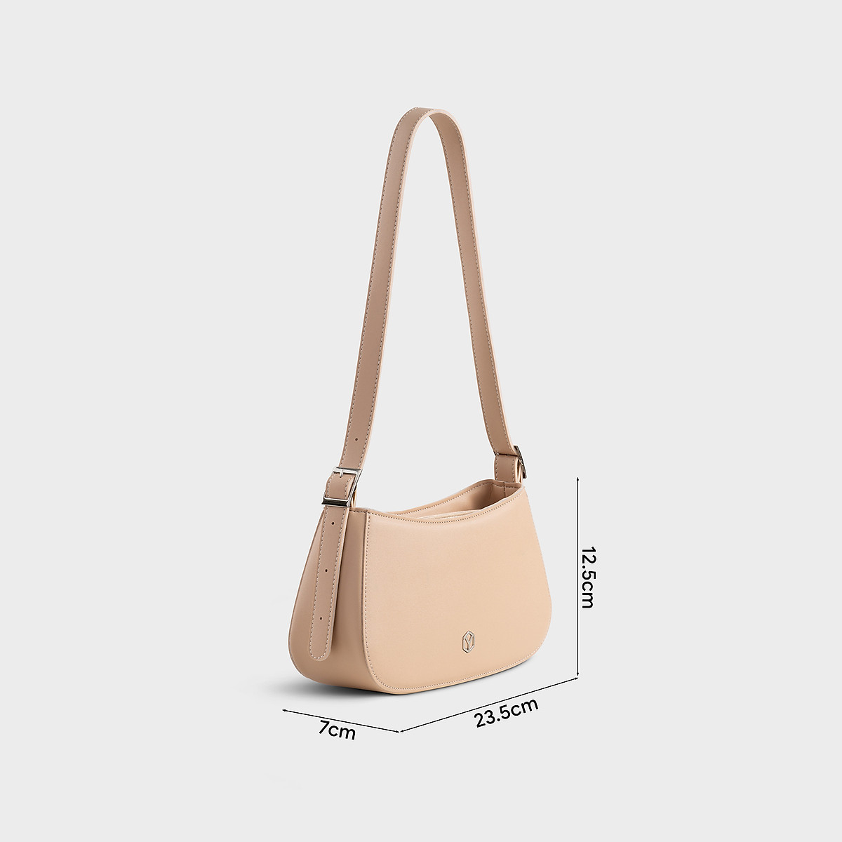 Túi xách đeo vai da nữ kiểu dáng basic YUUMY Seasand YN228