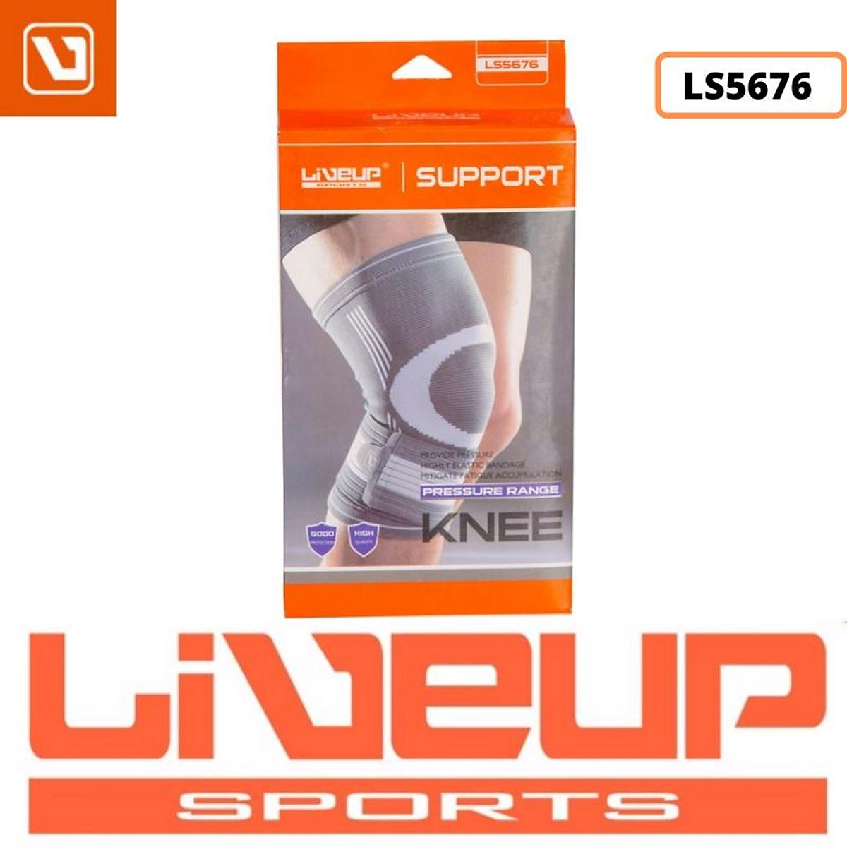 Băng Đầu Gối Loại Tốt KNEE SUPPORT Liveup BRACE S/M