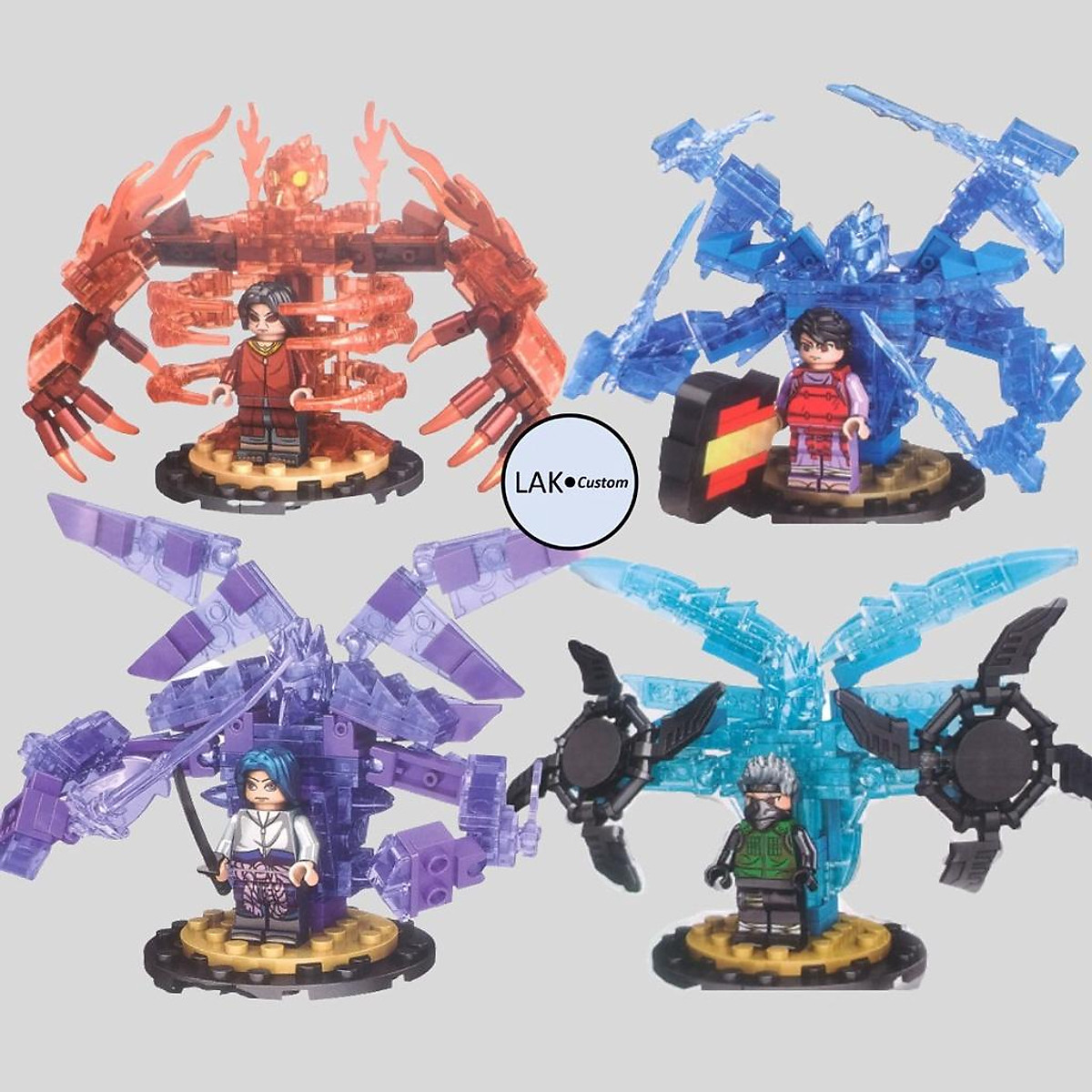 Mua MÔ HÌNH SUSANOO CỦA MADARA, ITACHI, SASUKE, KAKASHI (LEGO NARUTO) | Tiki