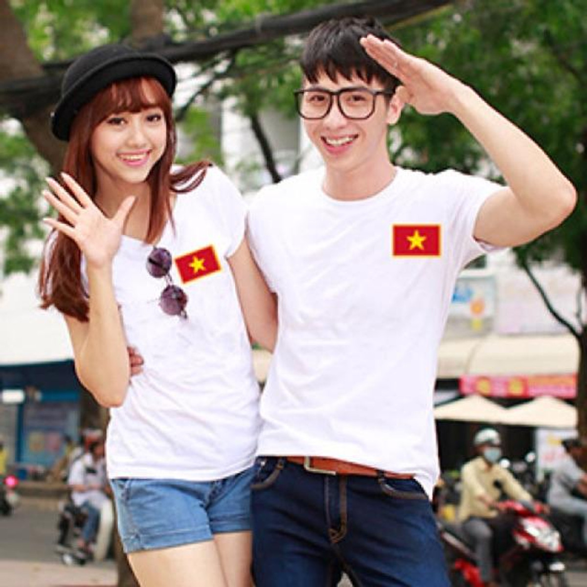 áo thun lá cờ VN
