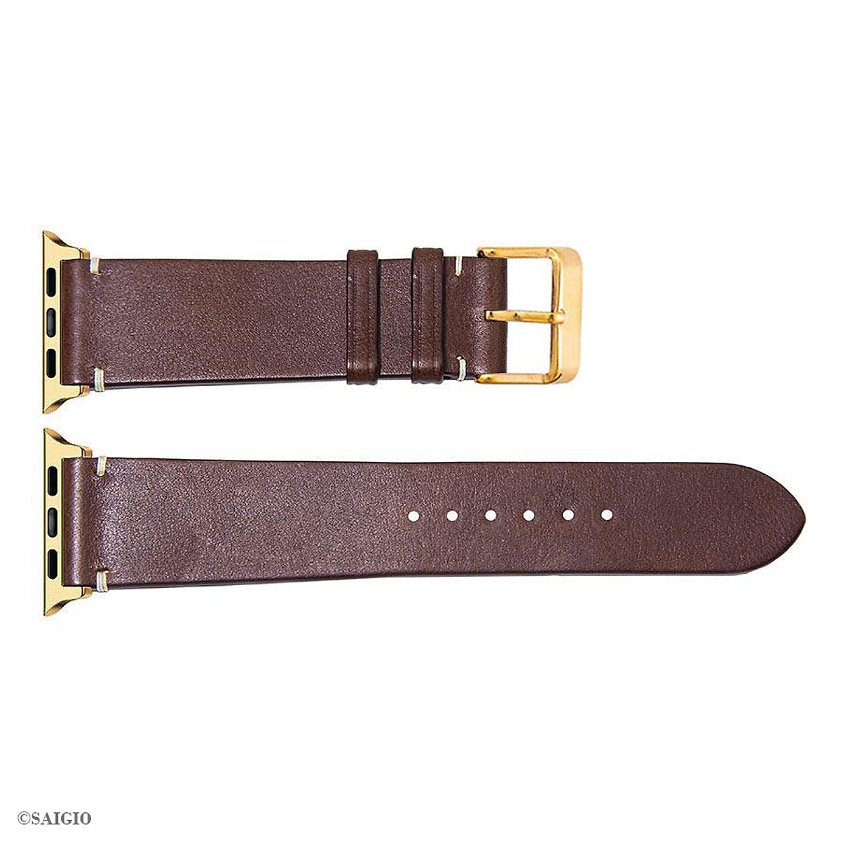 Dây Đeo Apple Watch 49mm 45mm 44mm 42mm, Chất Liệu Da Bò Cao Cấp, Phong Cách Vintage Hoài Cổ, Tương Thích Các Phiên Bản Series Ultra2/Ultra/SE2/SE/9/8/7/6/5/4/3/2/1