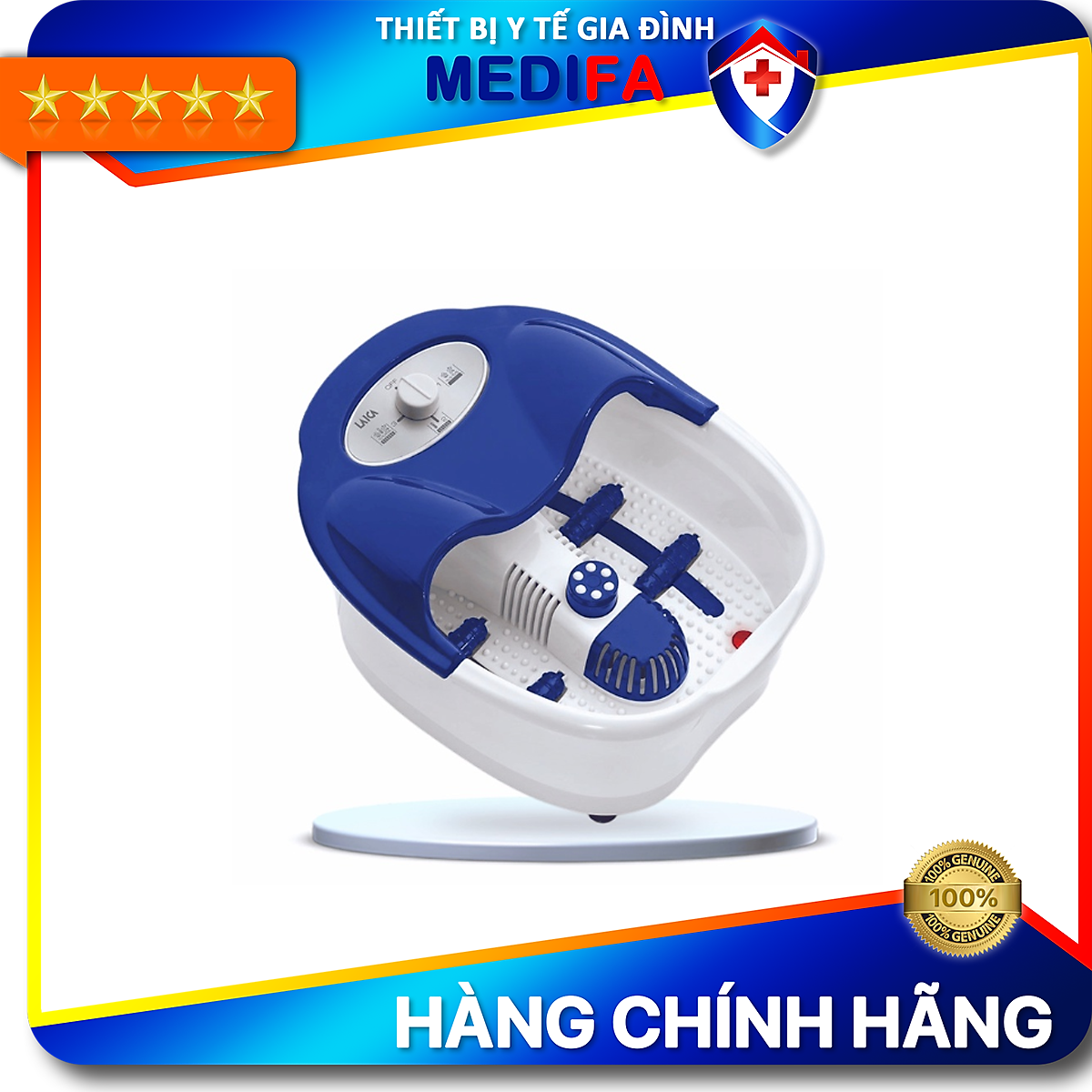 Bồn ngâm chân hồng ngoại Laica PC1301 - 3 chế độ