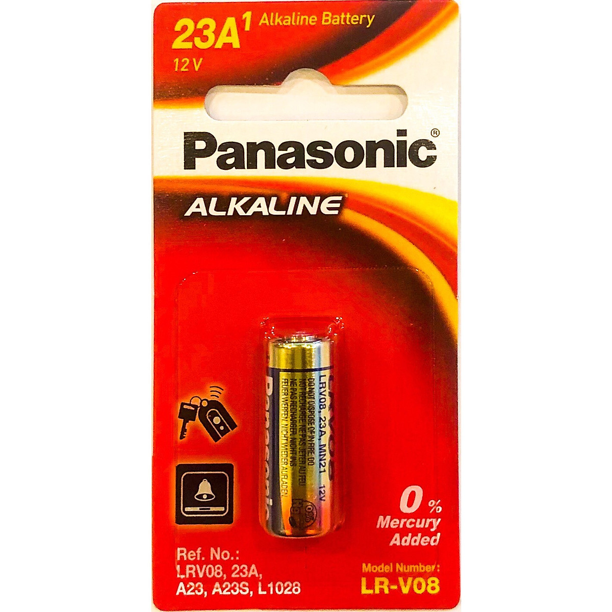 Pin 12V- Pin A23 Panasonic LRV08 - Hàng Chính Hãng